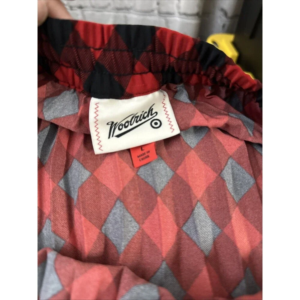 Women's Buffalo Check Midi A-Line Pleated Skirt - Woolrich Size Large